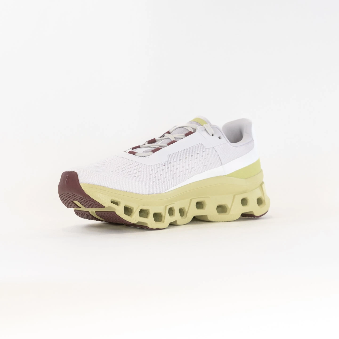 On Running On Cloudmonster (Men's) - Frost/Acacia 6 On Running On Cloudmonster (Men's) - Frost/Acacia - Image 4