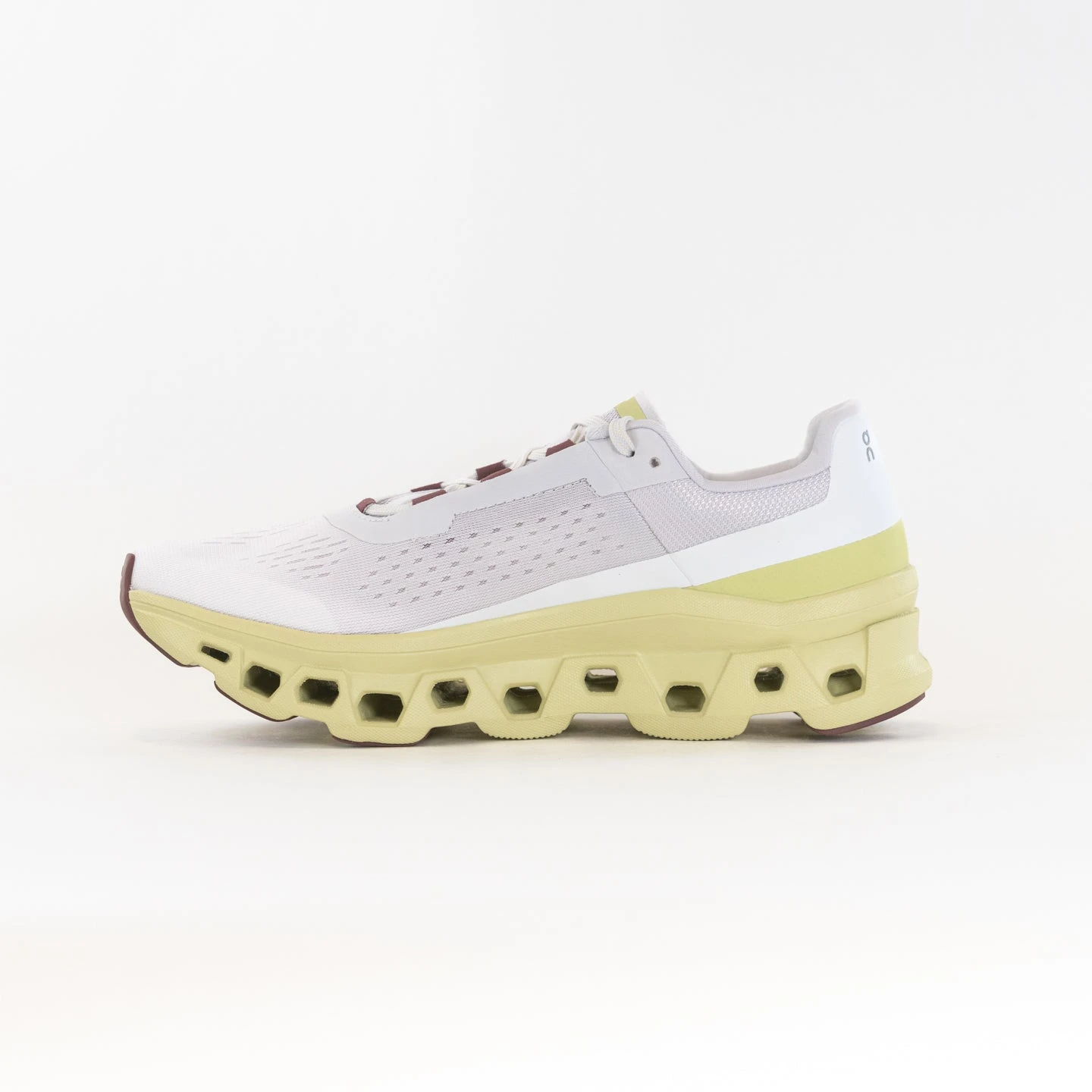 On Running On Cloudmonster (Men's) - Frost/Acacia 7 On Running On Cloudmonster (Men's) - Frost/Acacia - Image 5