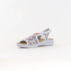 Spring Step Nyaman (Women's) - White Multi -Chiappetta Shoes NRD00539