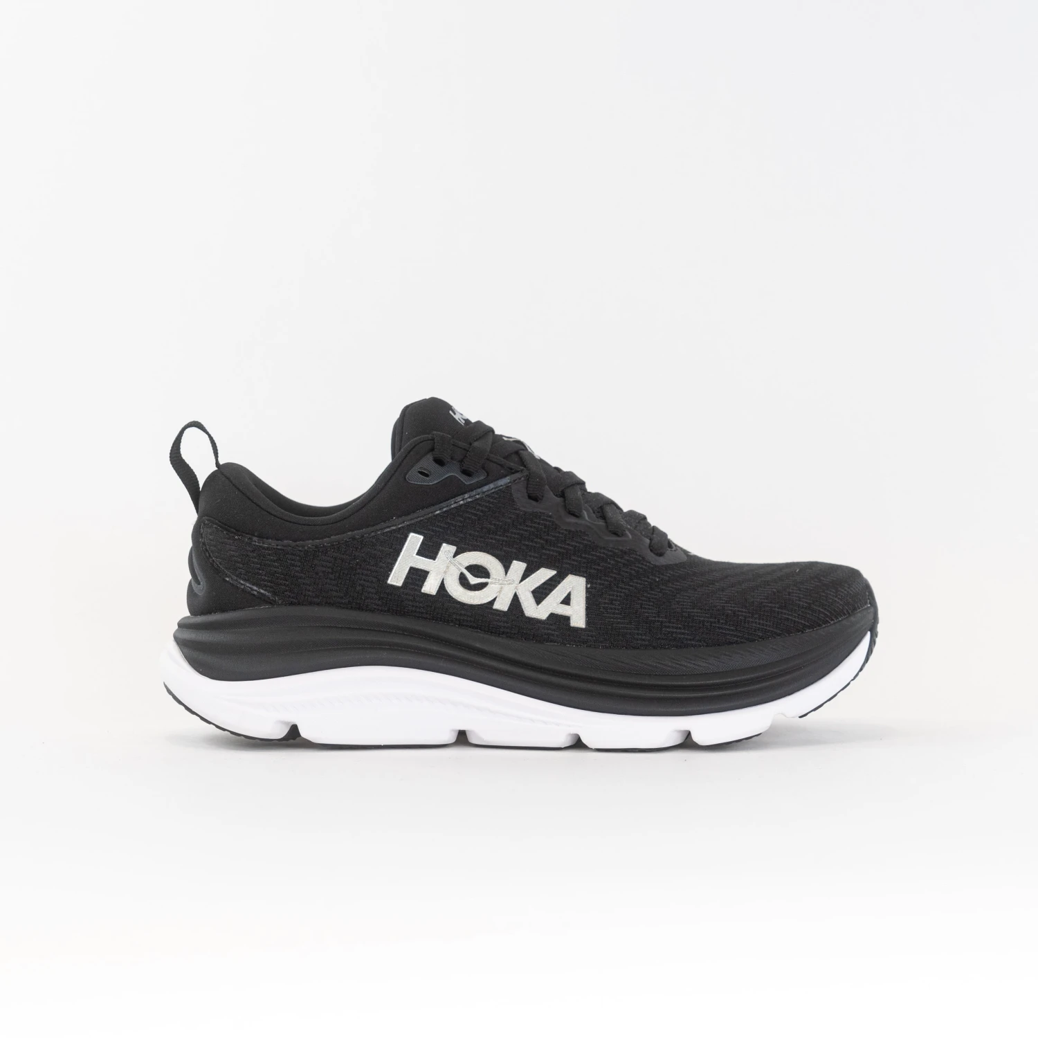 Hoka One One Hoka Gaviota 5 Wide (Women's) - Black/White 3 Hoka One One Hoka Gaviota 5 Wide (Women's) - Black/White