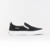 Taos Rubber Soul (Women's) - Black/White Canvas -Chiappetta Shoes taos rbs 13650 bkwc